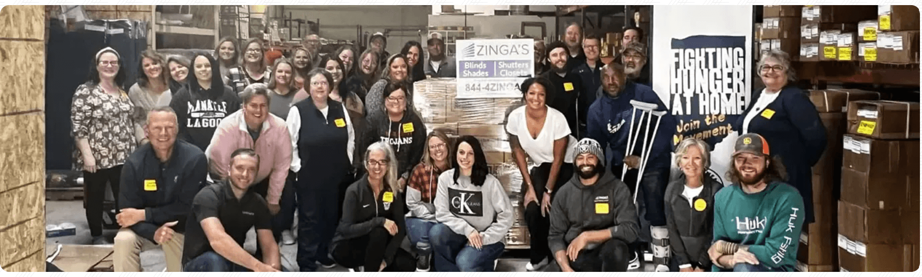 The Zinga's Home team